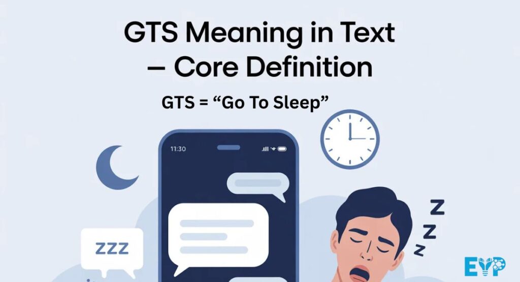 GTS Meaning in Text The Core Definition