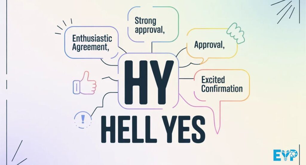 HY Meaning in Text