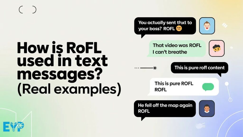 How Is ROFL Used in Text Messages Real Examples