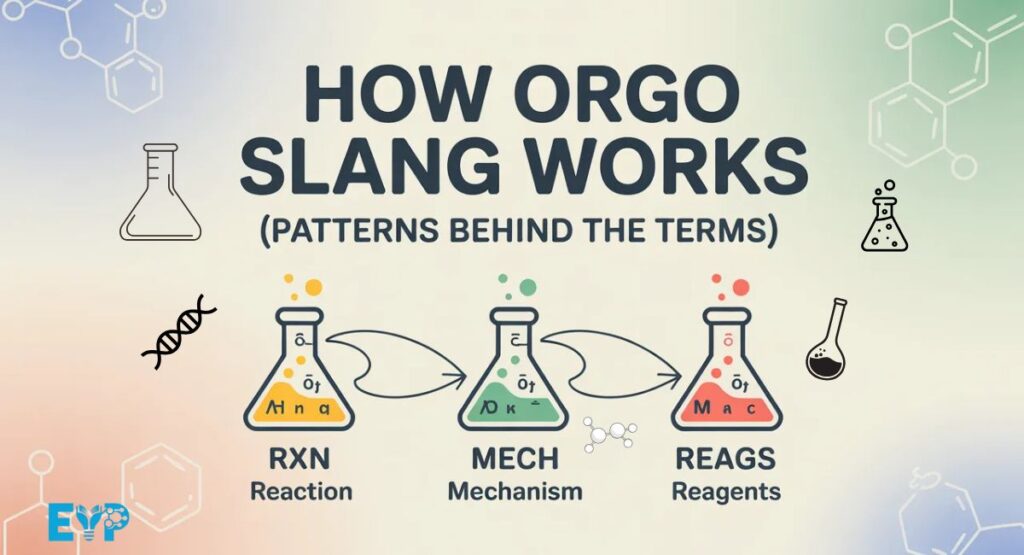 How Orgo Slang Works Patterns Behind the Terms