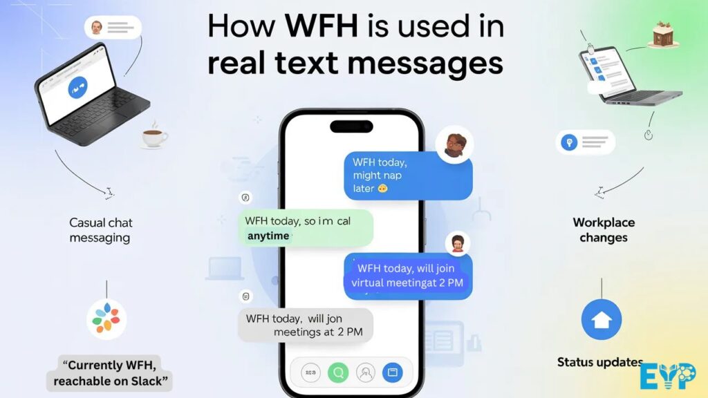 How WFH Is Used in Real Text Messages