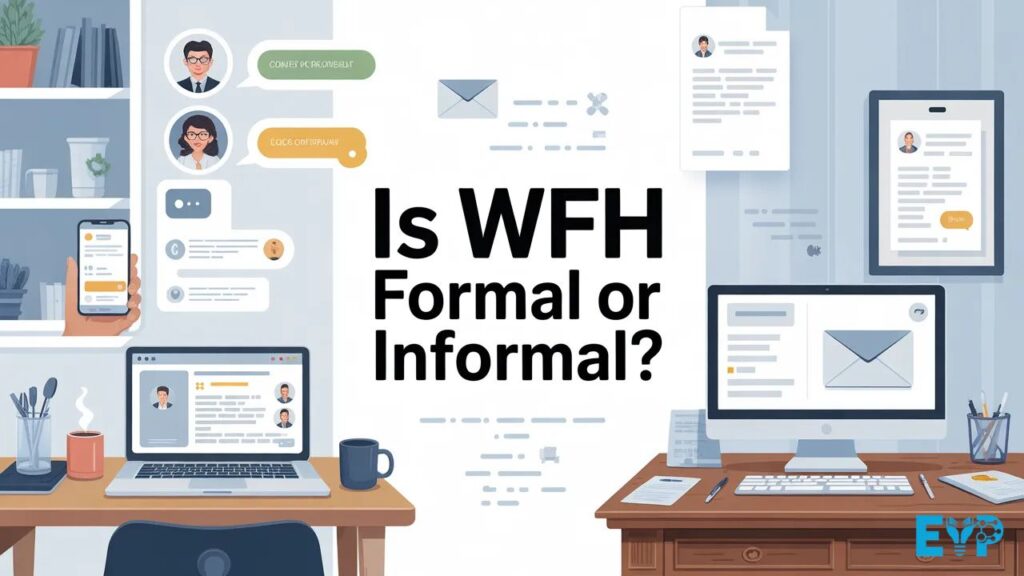 Is WFH Formal or Informal