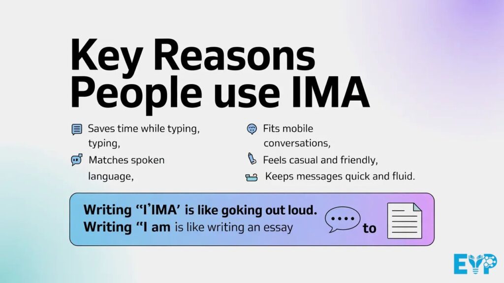 Key Reasons People Use IMA