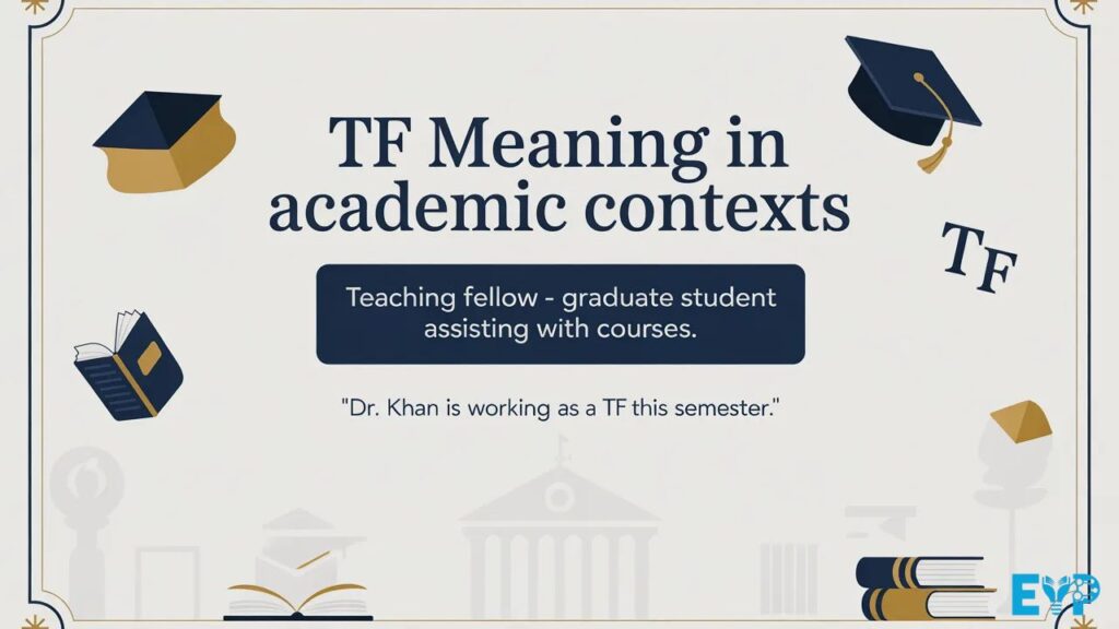 TF Meaning in Different Contexts Deep Dive