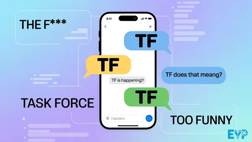 What Does TF Mean in Text Full Form, Real Examples & Complete Usage Guide (2026)
