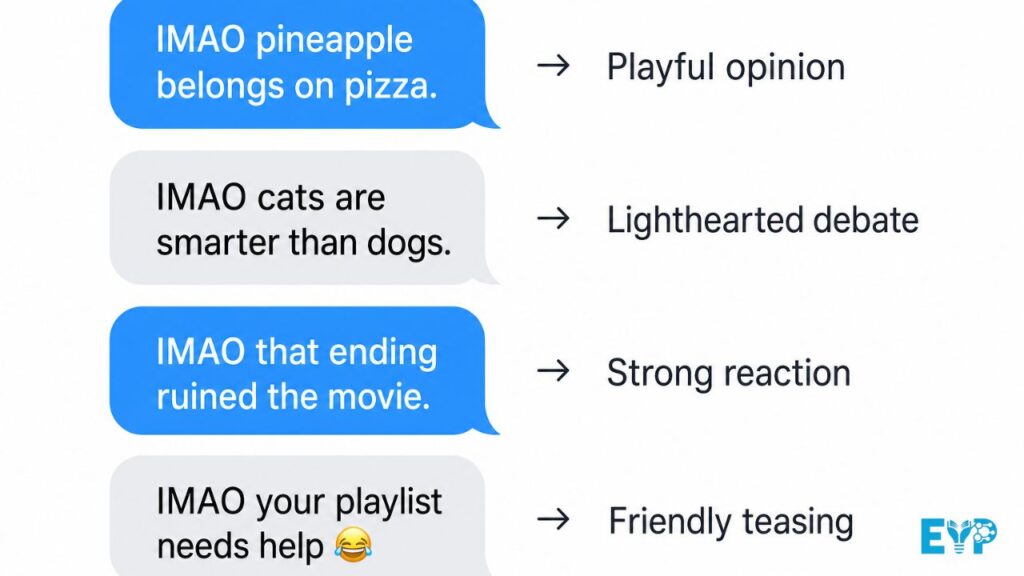 IMAO Meaning in Chat