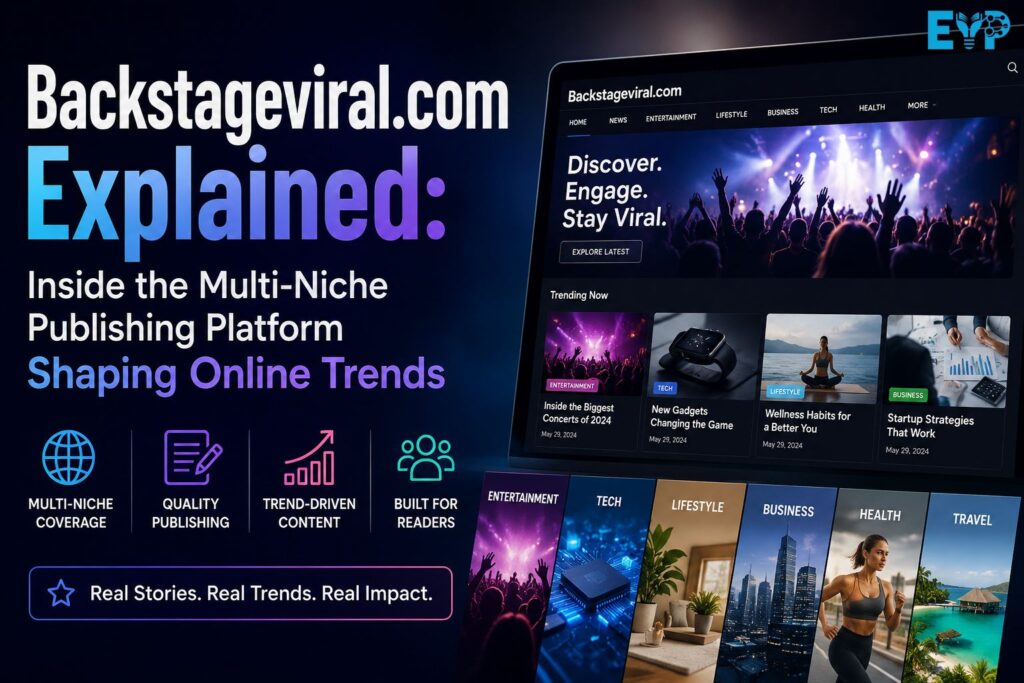 Backstageviral.com Explained Inside the Multi-Niche Publishing Platform Shaping Online Trends