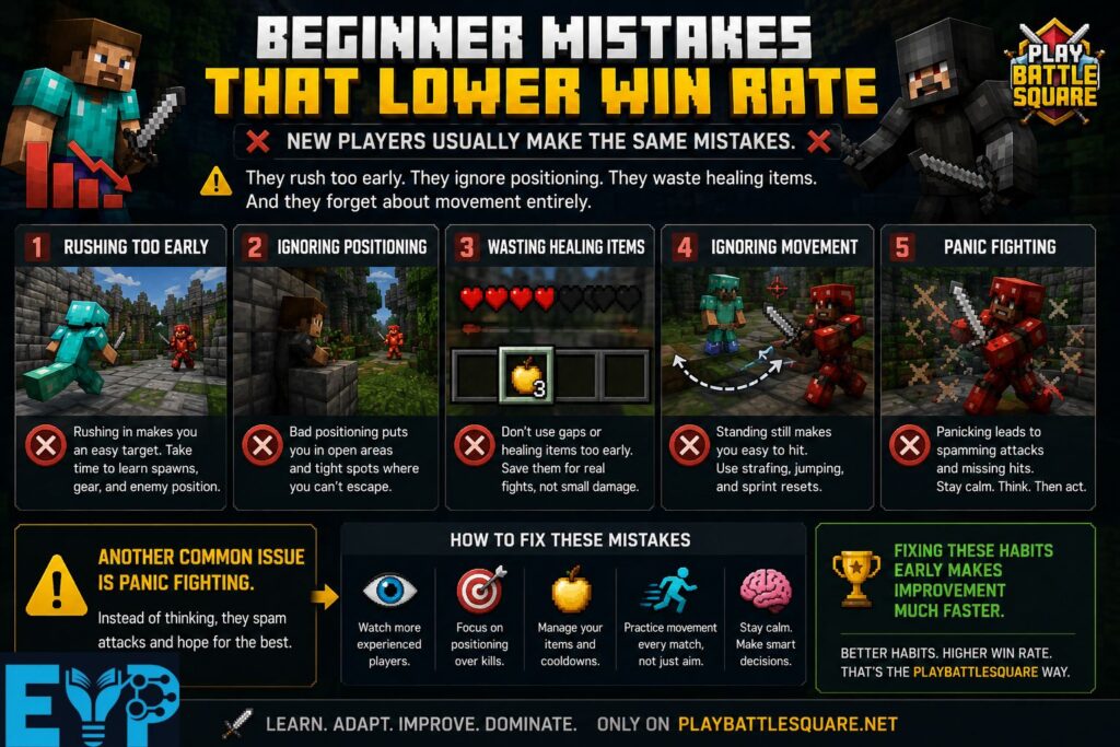 Beginner Mistakes That Lower Win Rate