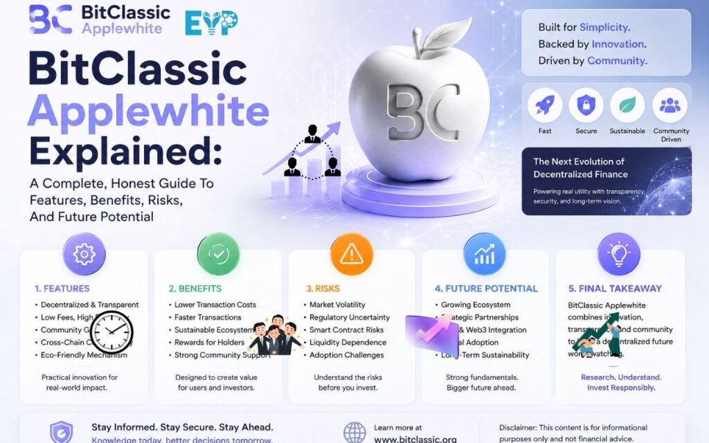 BitClassic Applewhite Explained A Complete, Honest Guide To Features, Benefits, Risks, And Future Potential
