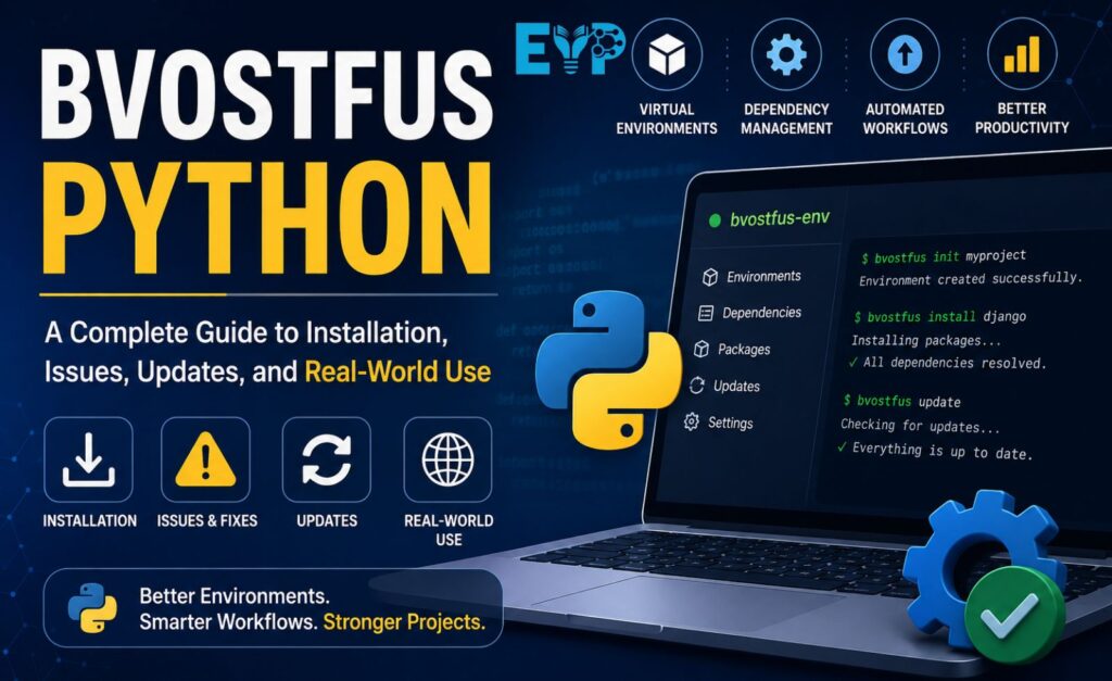 Bvostfus Python A Complete Guide to Installation, Issues, Updates, and Real-World Use