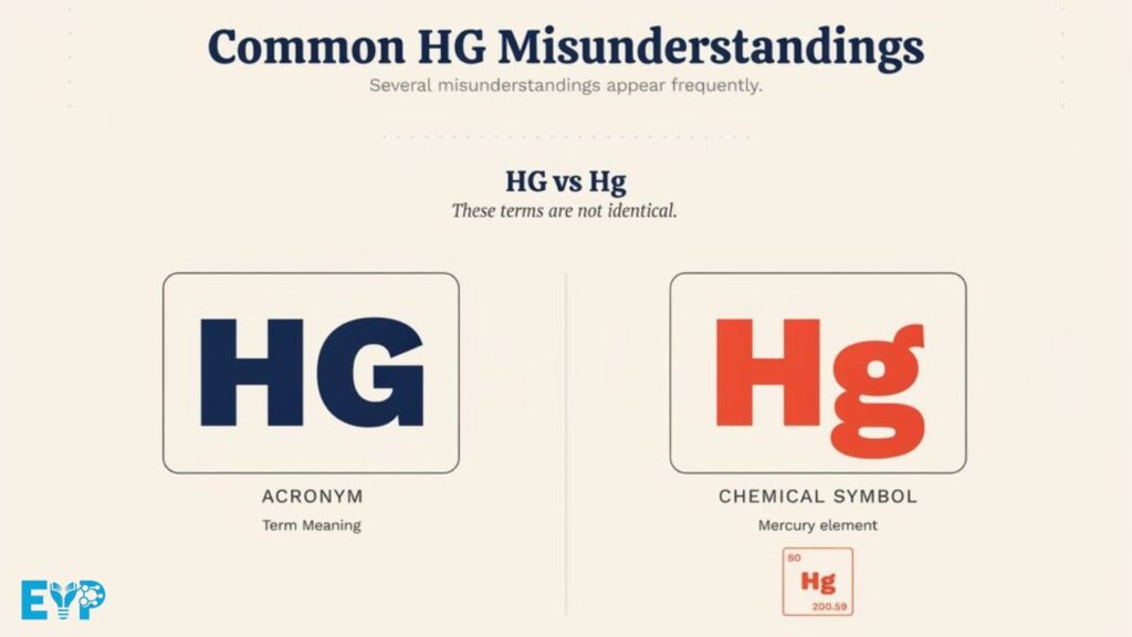 Common HG Misunderstandings