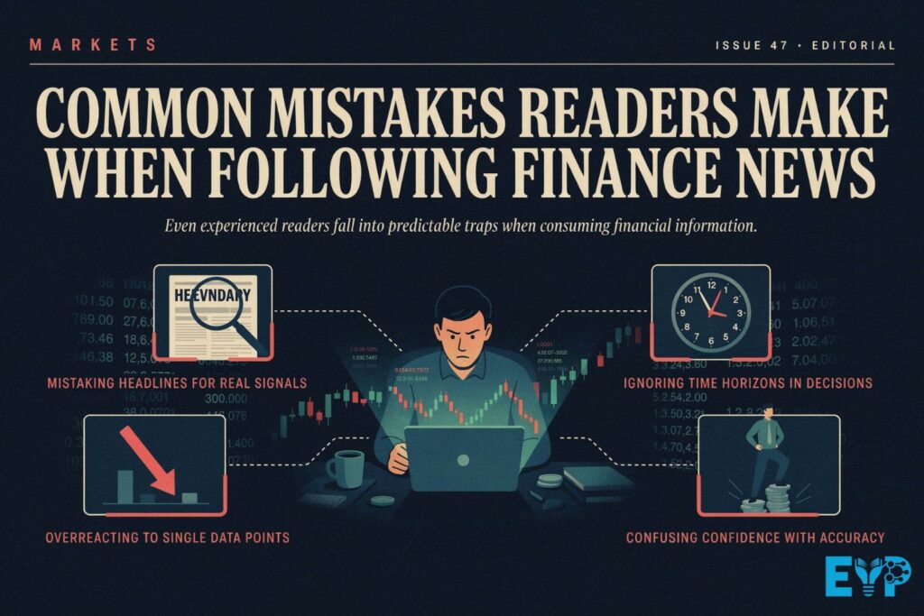 Common Mistakes Readers Make When Following Finance News