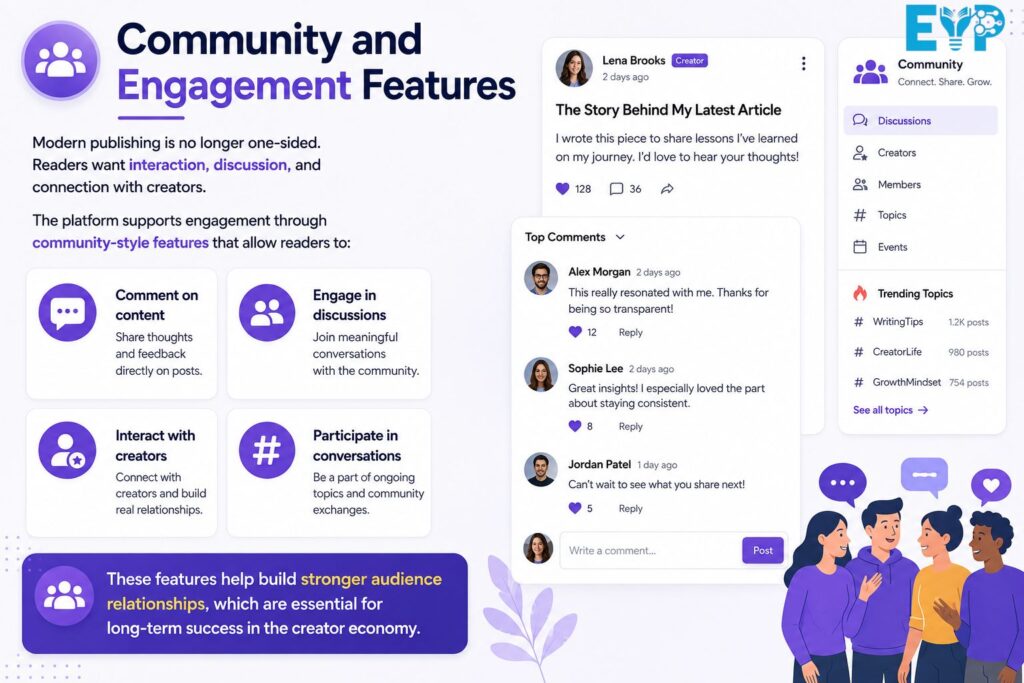 Community and Engagement Features