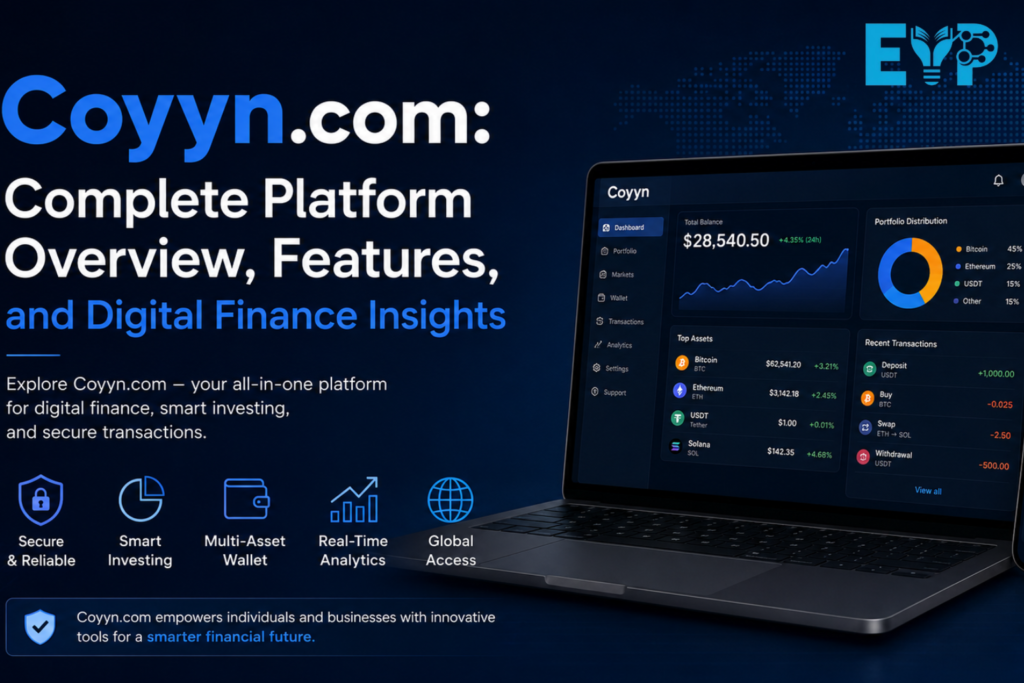 Coyyn.com Complete Platform Overview, Features, and Digital Finance Insights