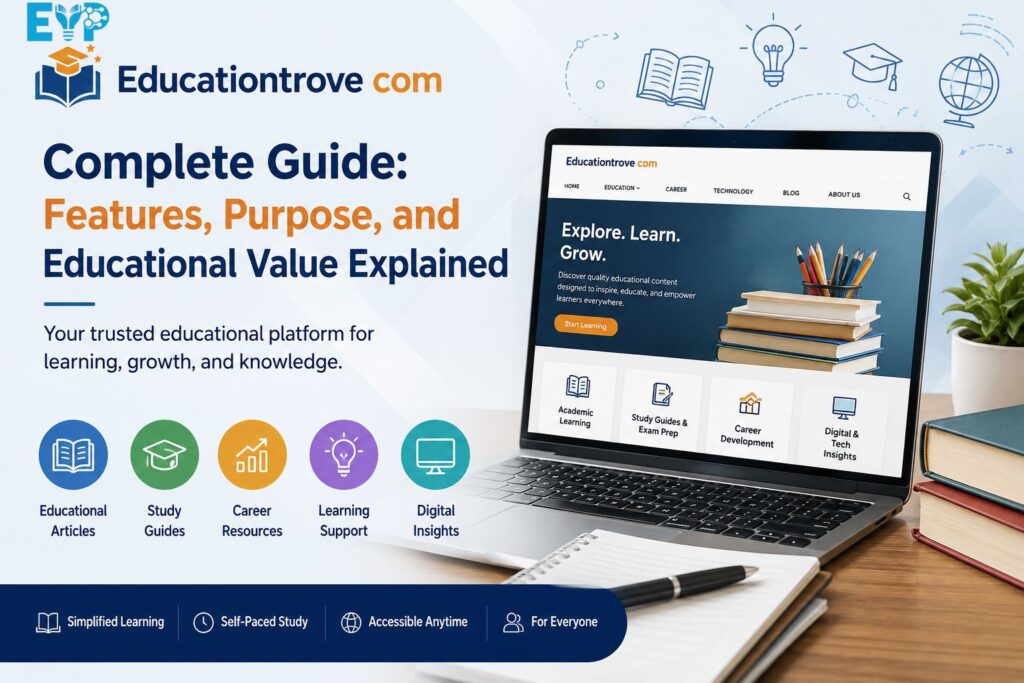 Educationtrove com Complete Guide Features, Purpose, and Educational Value Explained