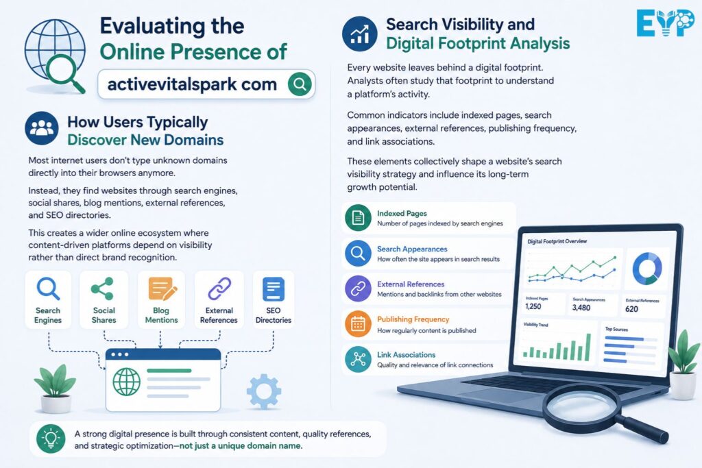 Evaluating the Online Presence of activevitalspark com