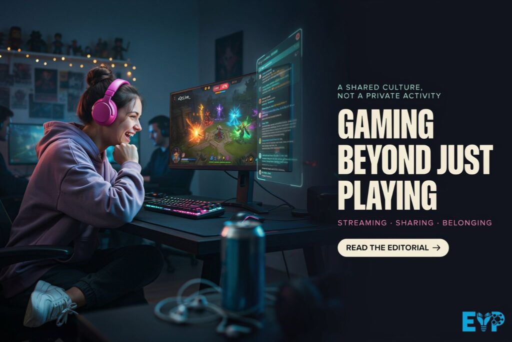 Gaming as a Core Part of Digital Entertainment Culture