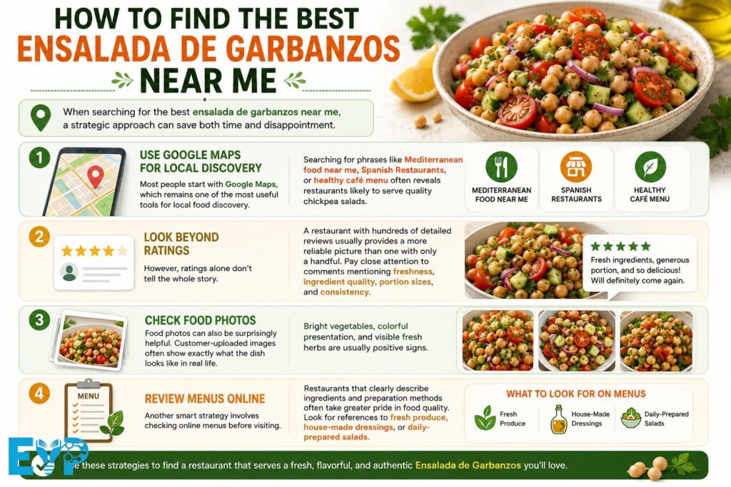 How to Find the Best Ensalada de Garbanzos Near Me