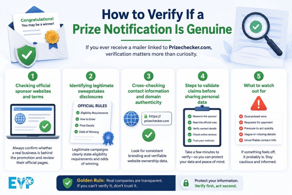 How to Verify If a Prize Notification Is Genuine