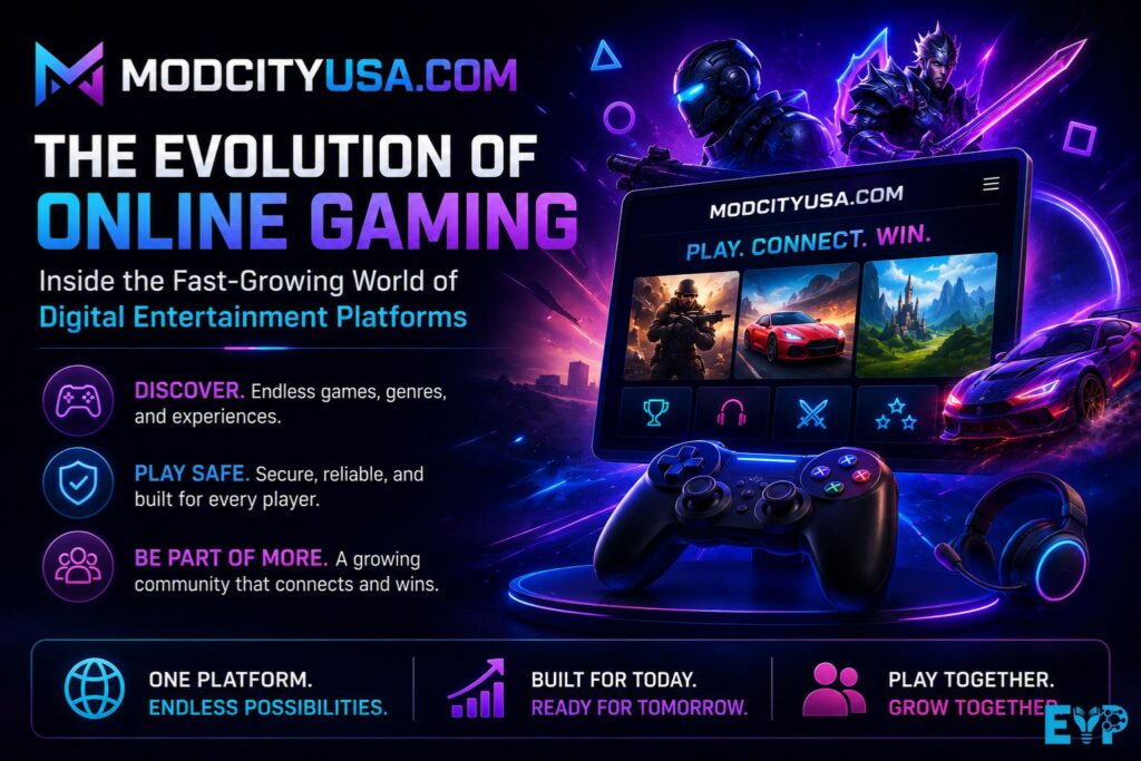 Modcityusa.com and the Evolution of Online Gaming Inside the Fast-Growing World of Digital Entertainment Platforms