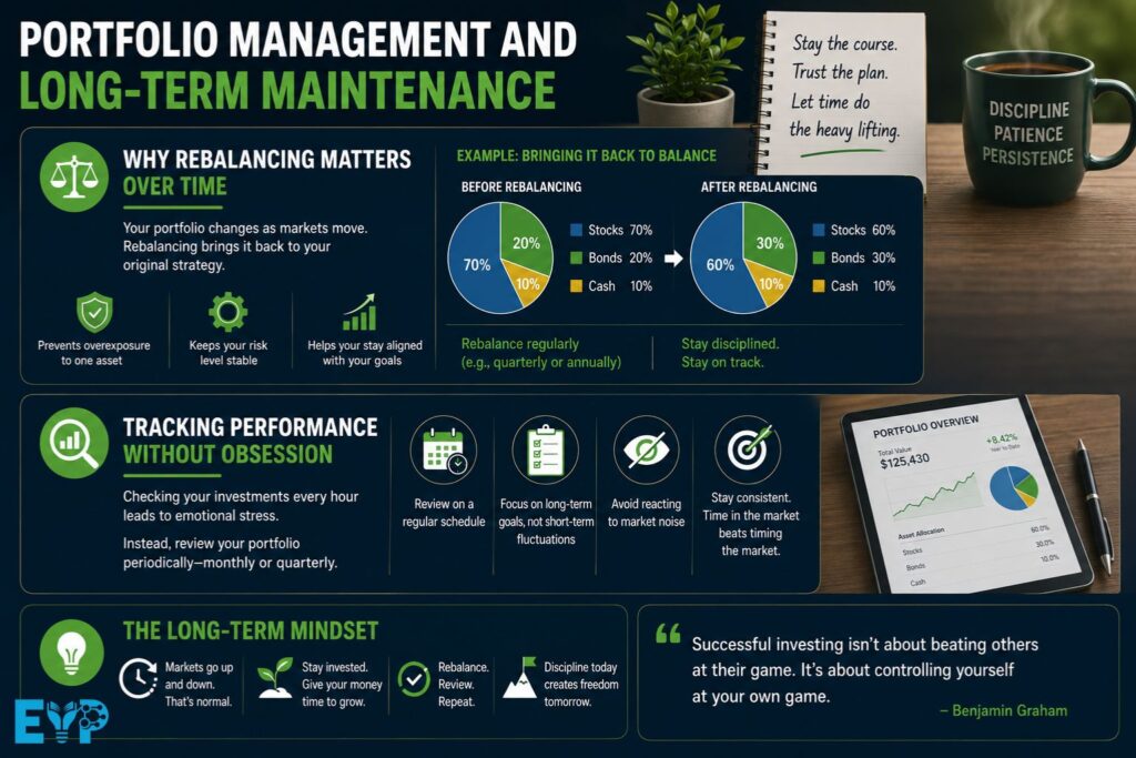 Portfolio Management and Long Term Maintenance