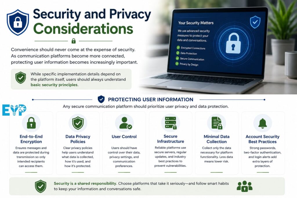 Security and Privacy Considerations
