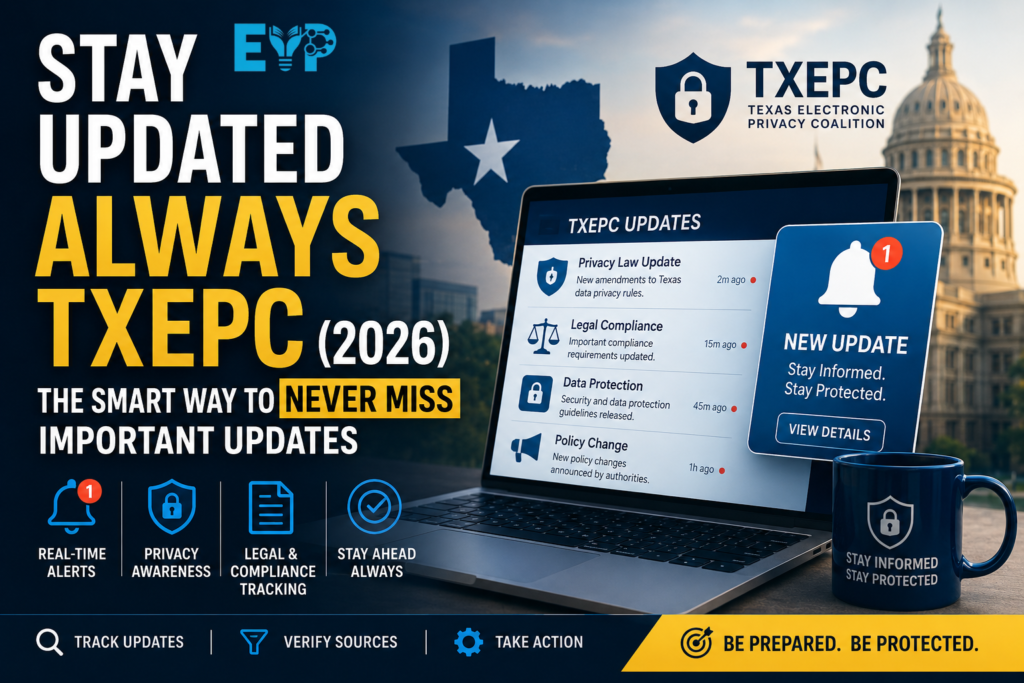Stay Updated Always TXEPC (2026) The Smart Privacy Tracking System That Keeps You Ahead of Every Critical Update