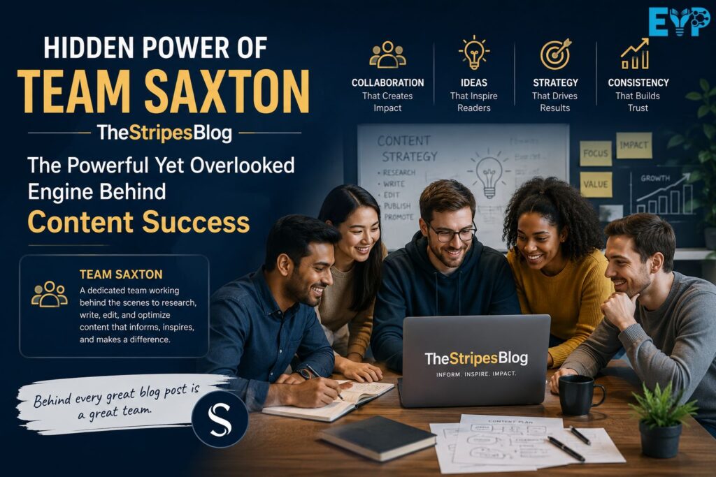 The Hidden Power of Team Saxton TheStripesBlog Inside the Invisible Engine Behind Scalable Content Success