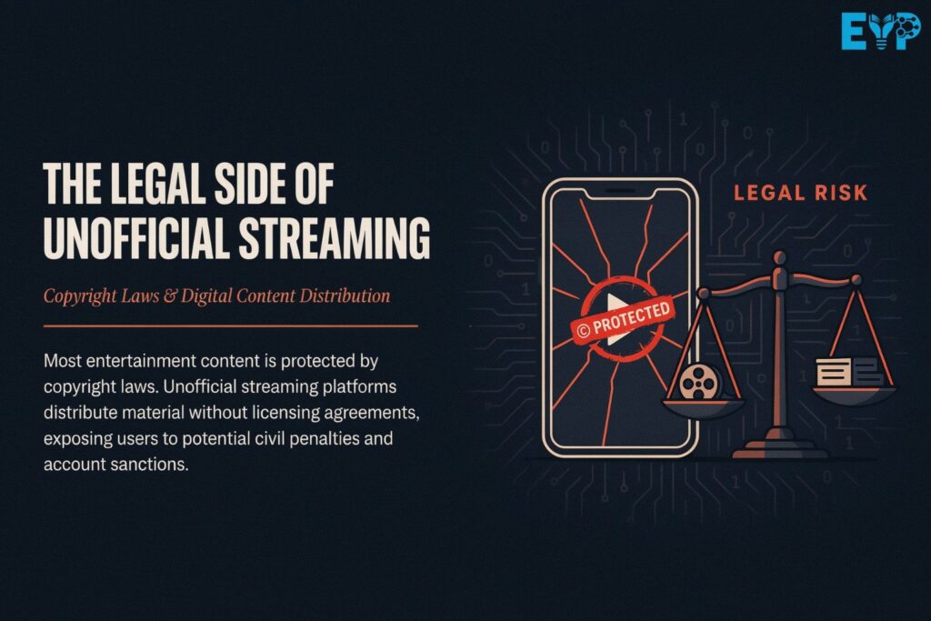 The Legal Side of Unofficial Streaming Platforms