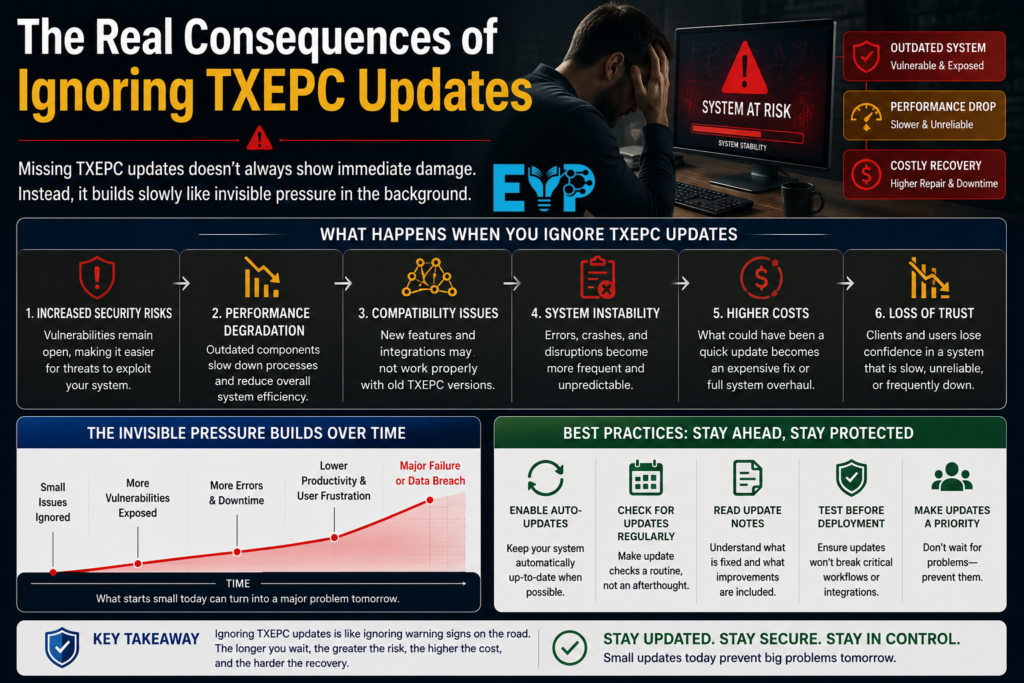 The Real Consequences of Ignoring TXEPC Updates