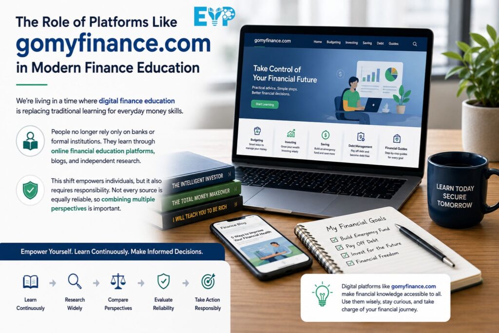 The Role of Platforms Like gomyfinance.com in Modern Finance Education