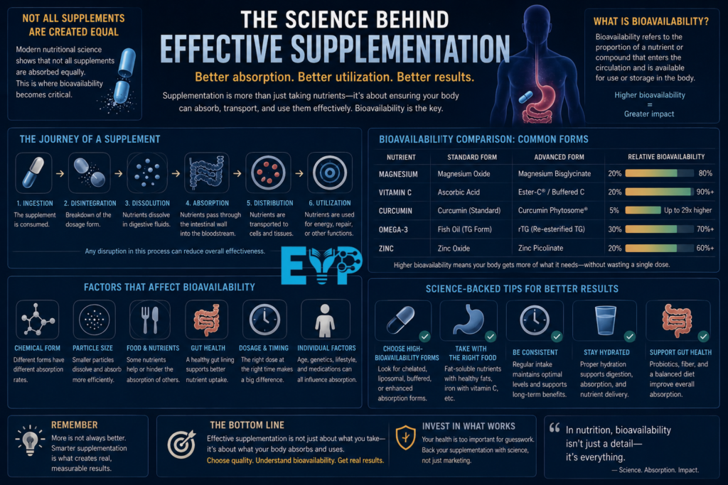 The Science Behind Effective Supplementation