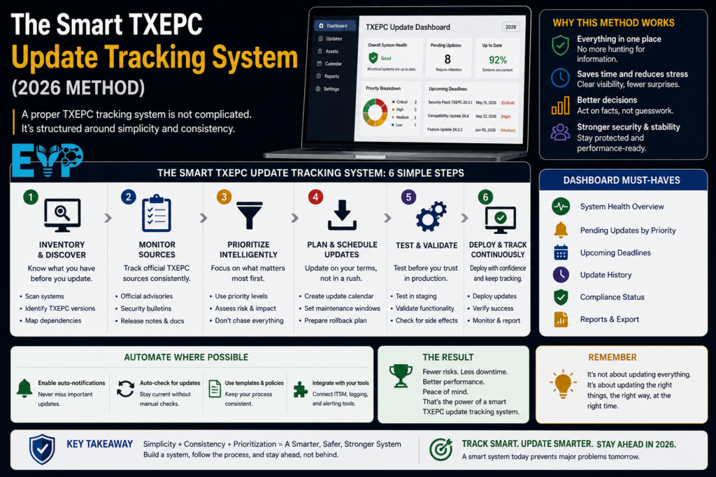 The Smart TXEPC Update Tracking System 2026 Method