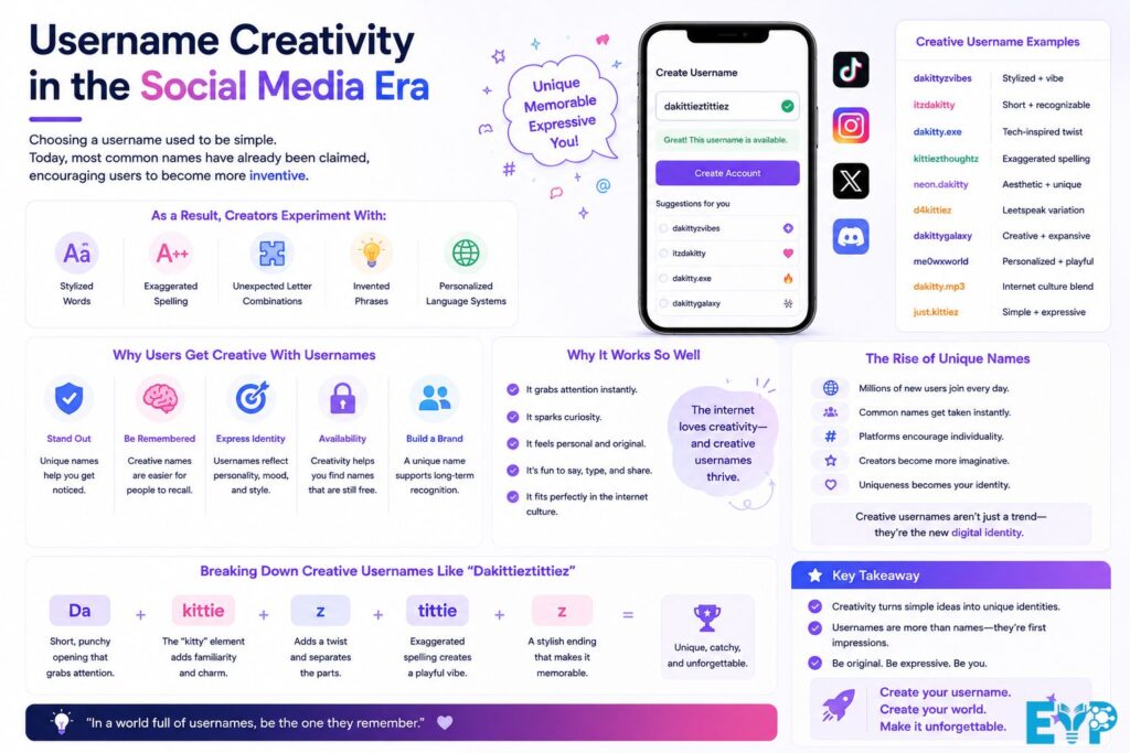 Username Creativity in the Social Media Era