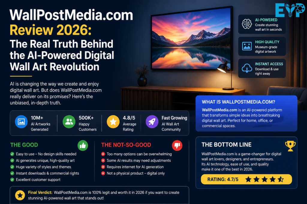 WallPostMedia com Review 2026 The Real Truth Behind the AI-Powered Digital Wall Art Revolution