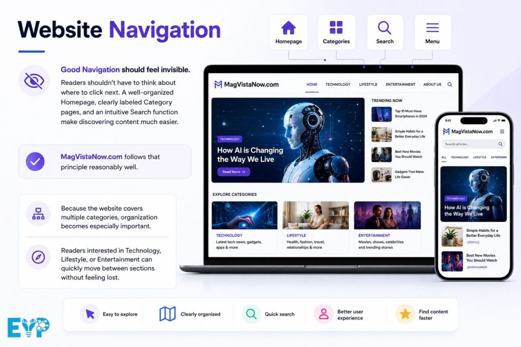 Website Navigation