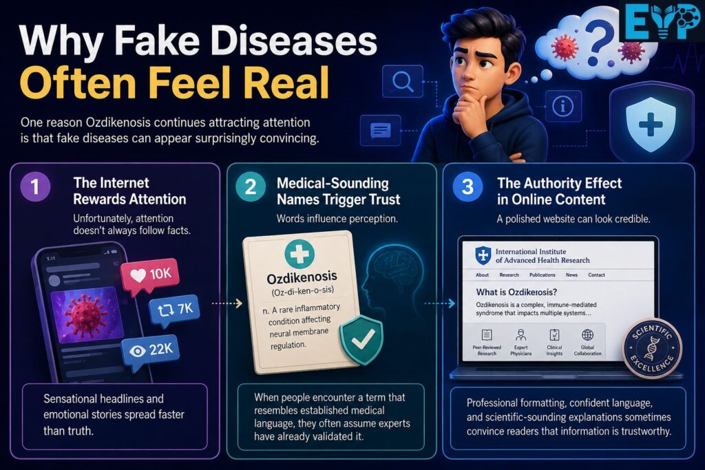 Why Fake Diseases Often Feel Real