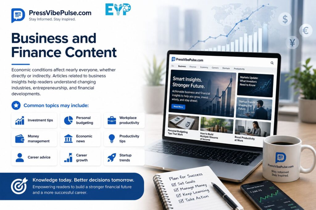 Business and Finance Content