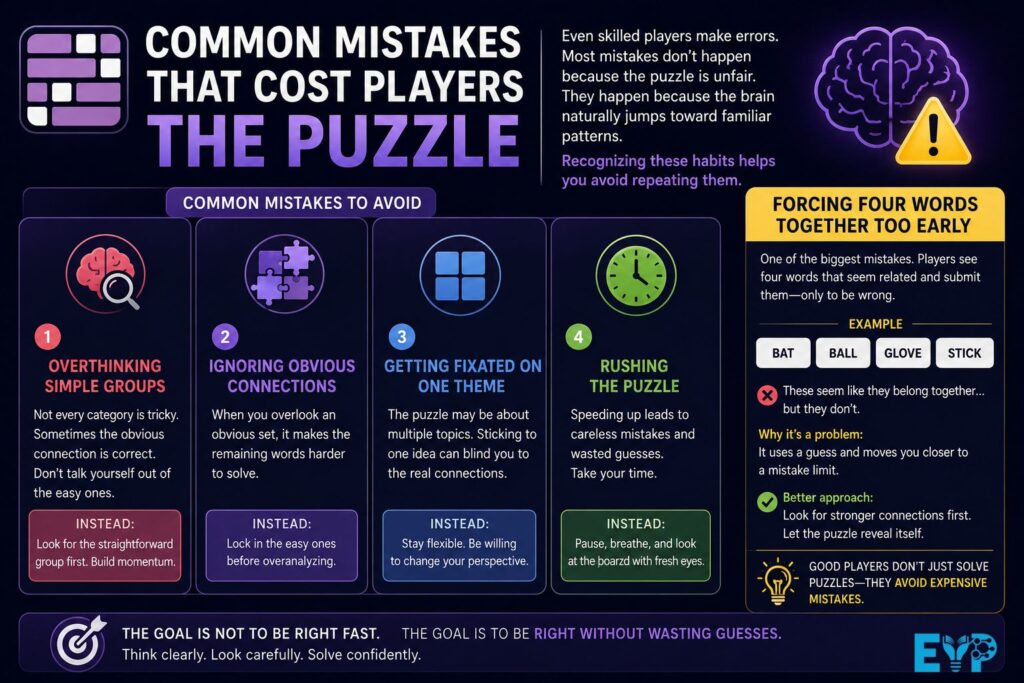 Common Mistakes That Cost Players the Puzzle