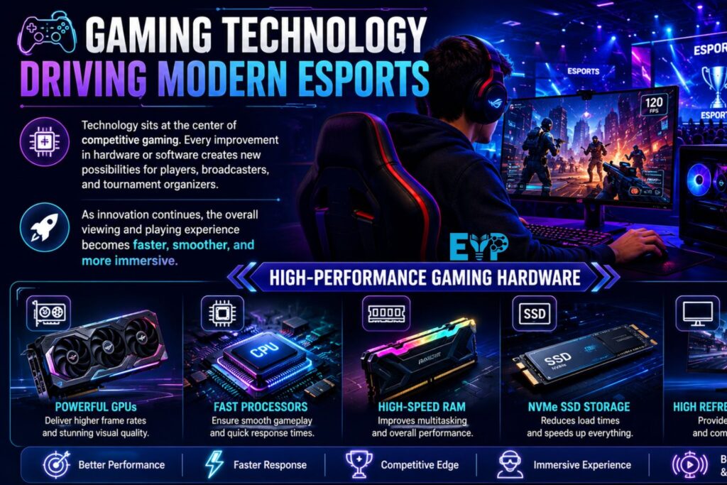 Gaming Technology Driving Modern Esports