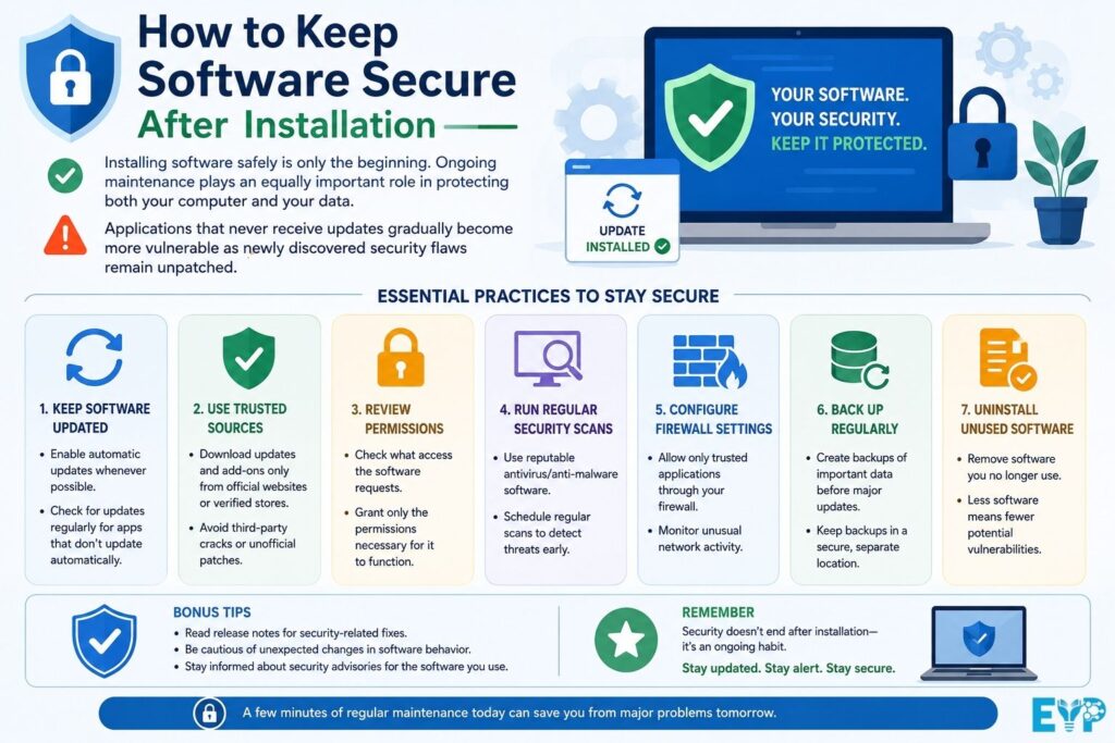 How to Keep Software Secure After Installation