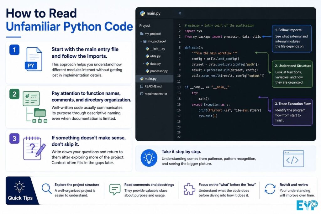How to Read Unfamiliar Python Code