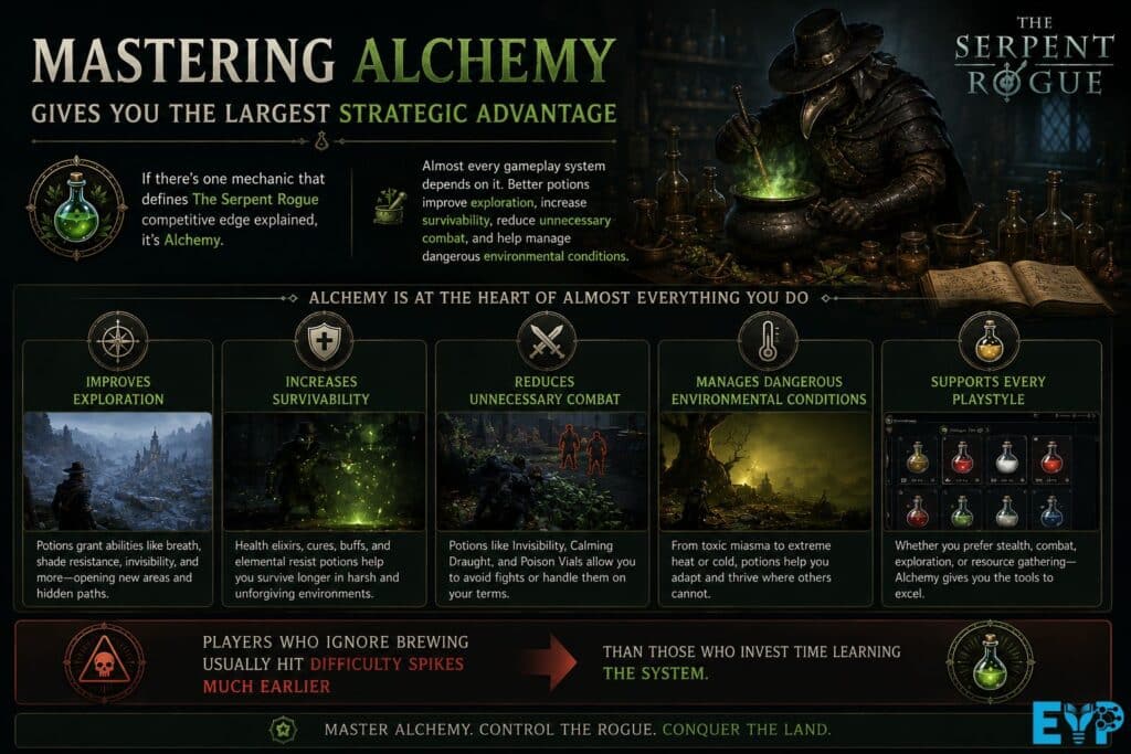 Mastering Alchemy Gives You the Largest Strategic Advantage