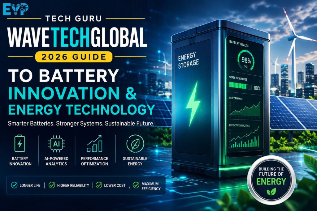 Tech Guru WaveTechGlobal (2026) Exploring Battery Innovation, Smart Energy Technology & Battery Management
