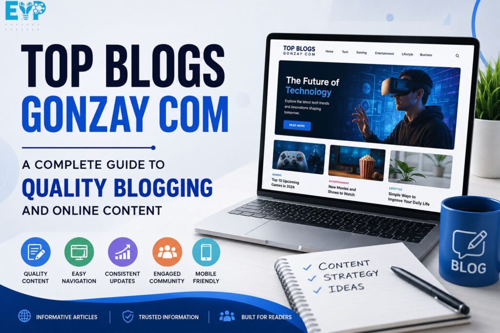 Top Blogs Gonzay Com A Complete Guide to Quality Blogging and Online Content