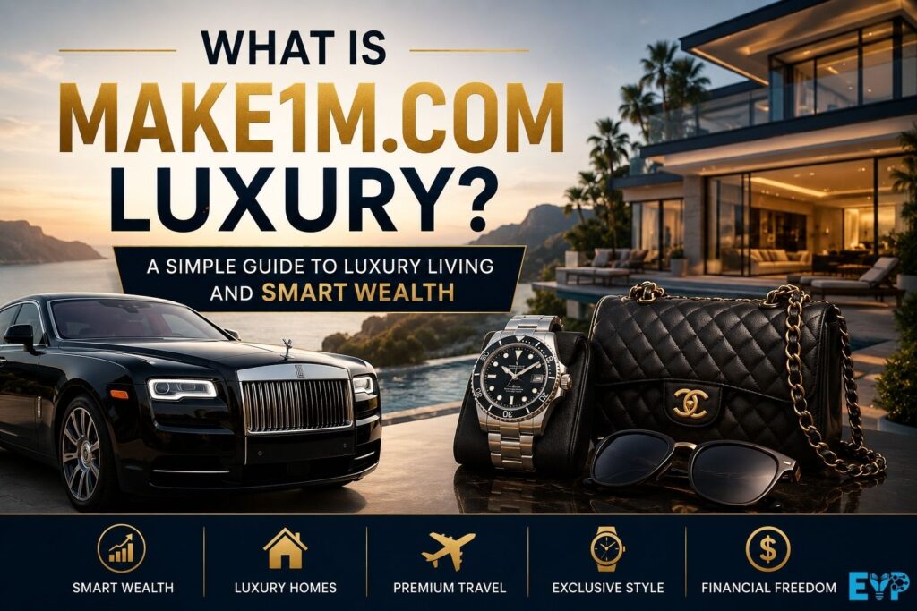 What Is Make1M.com Luxury A Simple Guide to Luxury Living, Smart Wealth, and Premium Lifestyle Insights