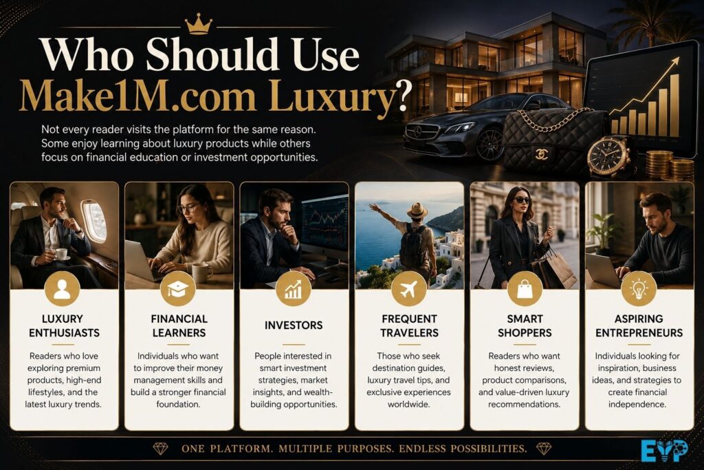 Who Should Use Make1M.com Luxury